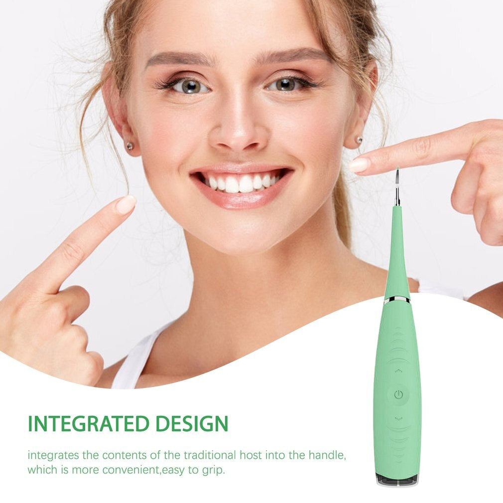 "Ultimate Electric Teeth Whitening Tool - Remove Tartar, Stains, and Calculus with Ultrasonic Precision!"